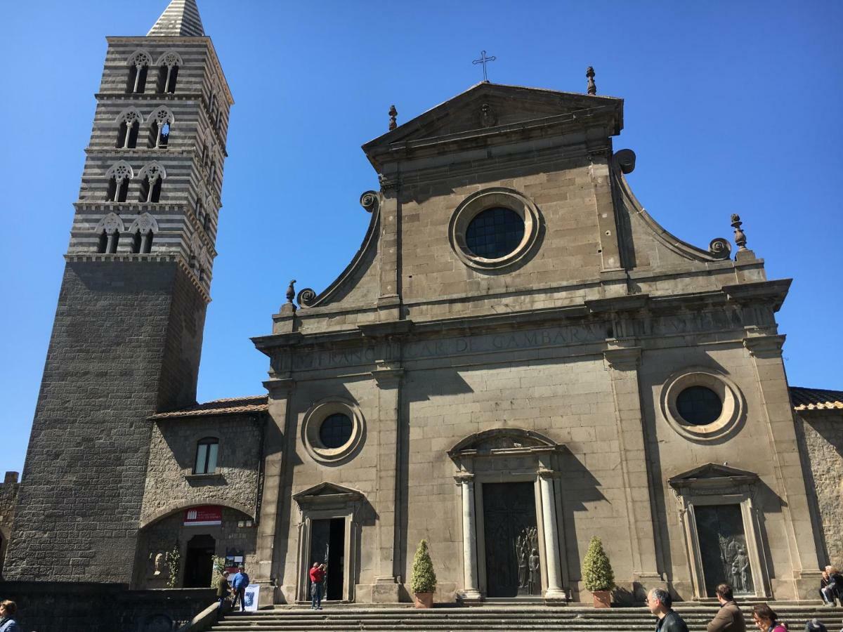 ヴィテルボIl Rifugio Dei Templariアパートメント エクステリア 写真